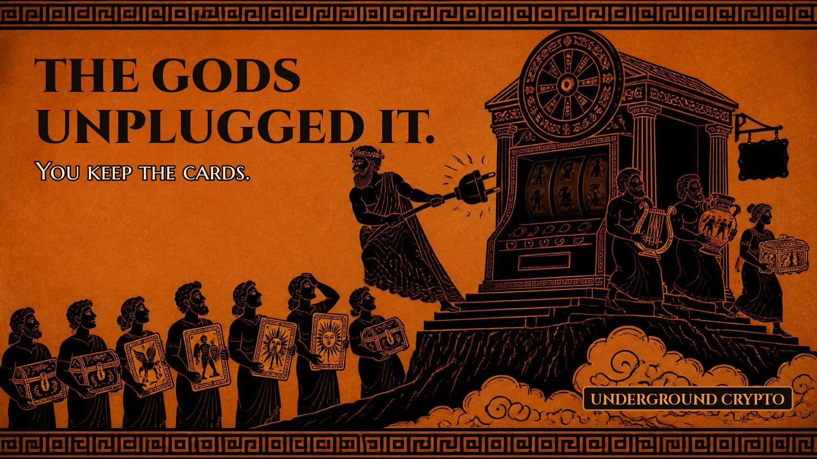 The Gods Unplugged It