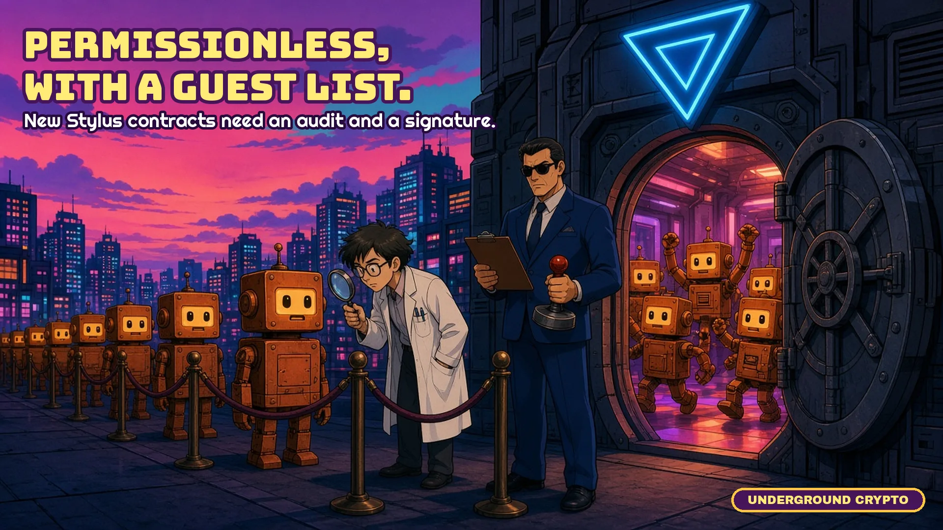 Permissionless, with a guest list