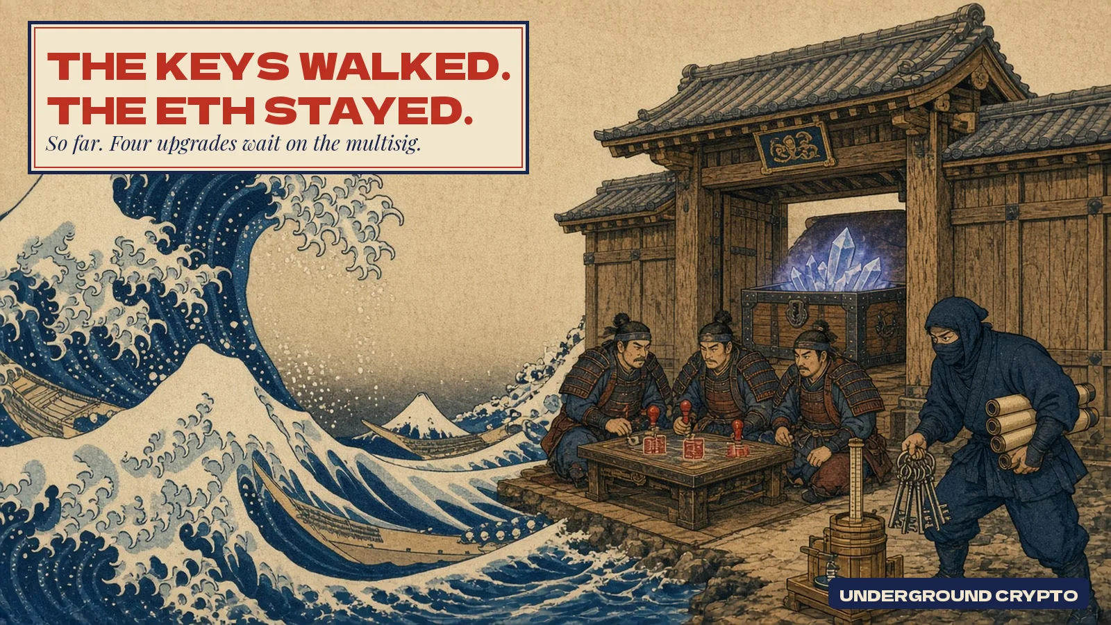 The Keys Walked. The ETH Stayed.